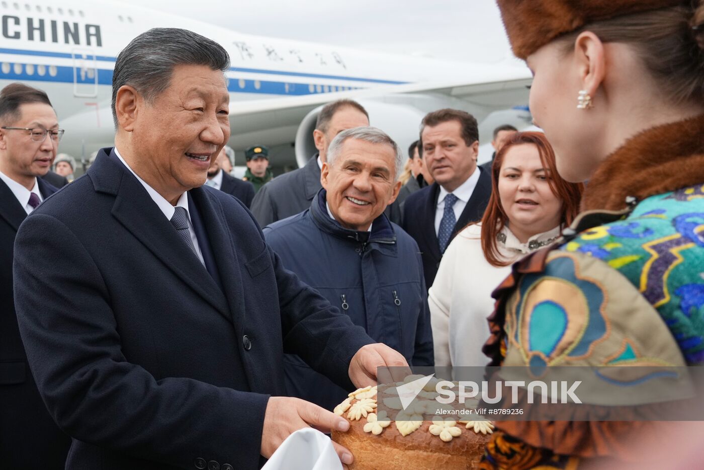 16th BRICS Summit. Arrival of President of People's Republic of China Xi Jinping