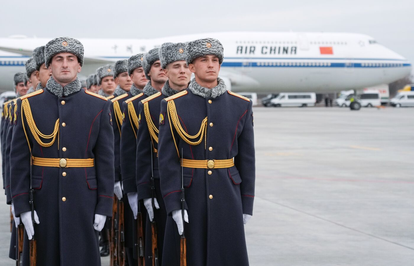 16th BRICS Summit. Arrival of President of People's Republic of China Xi Jinping