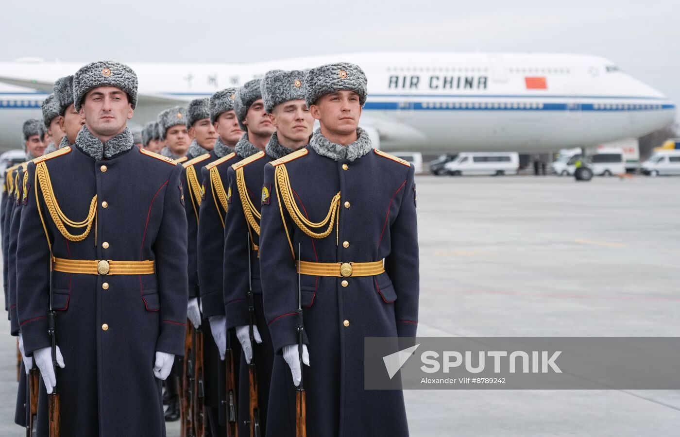 16th BRICS Summit. Arrival of President of People's Republic of China Xi Jinping