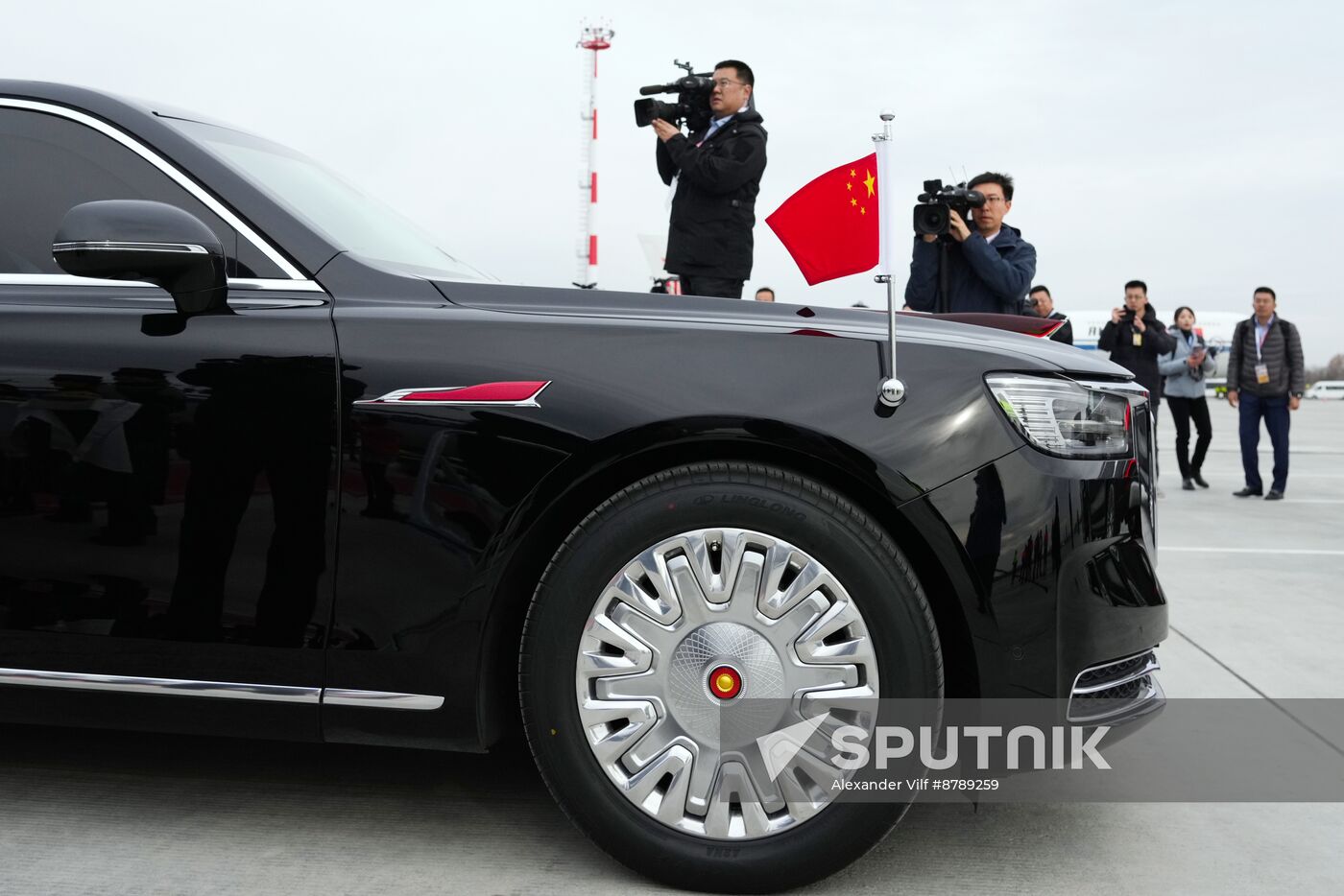 16th BRICS Summit. Arrival of President of People's Republic of China Xi Jinping