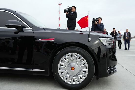 16th BRICS Summit. Arrival of President of People's Republic of China Xi Jinping