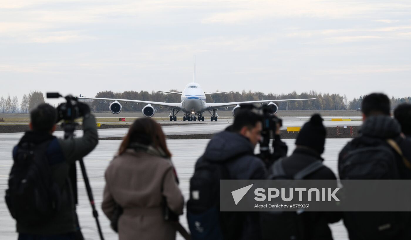 16th BRICS Summit. Arrival of President of People's Republic of China Xi Jinping