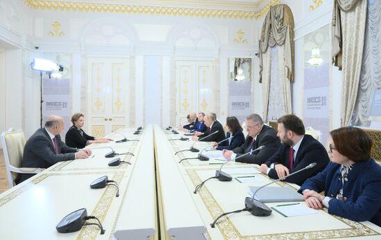 16th BRICS Summit. Russian President Vladimir Putin meets with BRICS New Development Bank President Dilma Rousseff