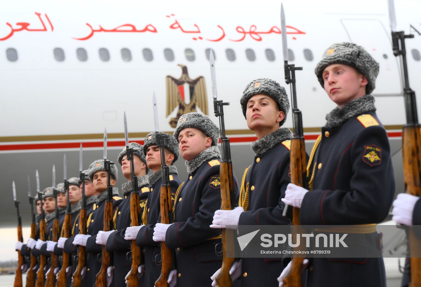 16th BRICS Summit. Arrival of Egyptian President Abdel Fattah al-Sisi