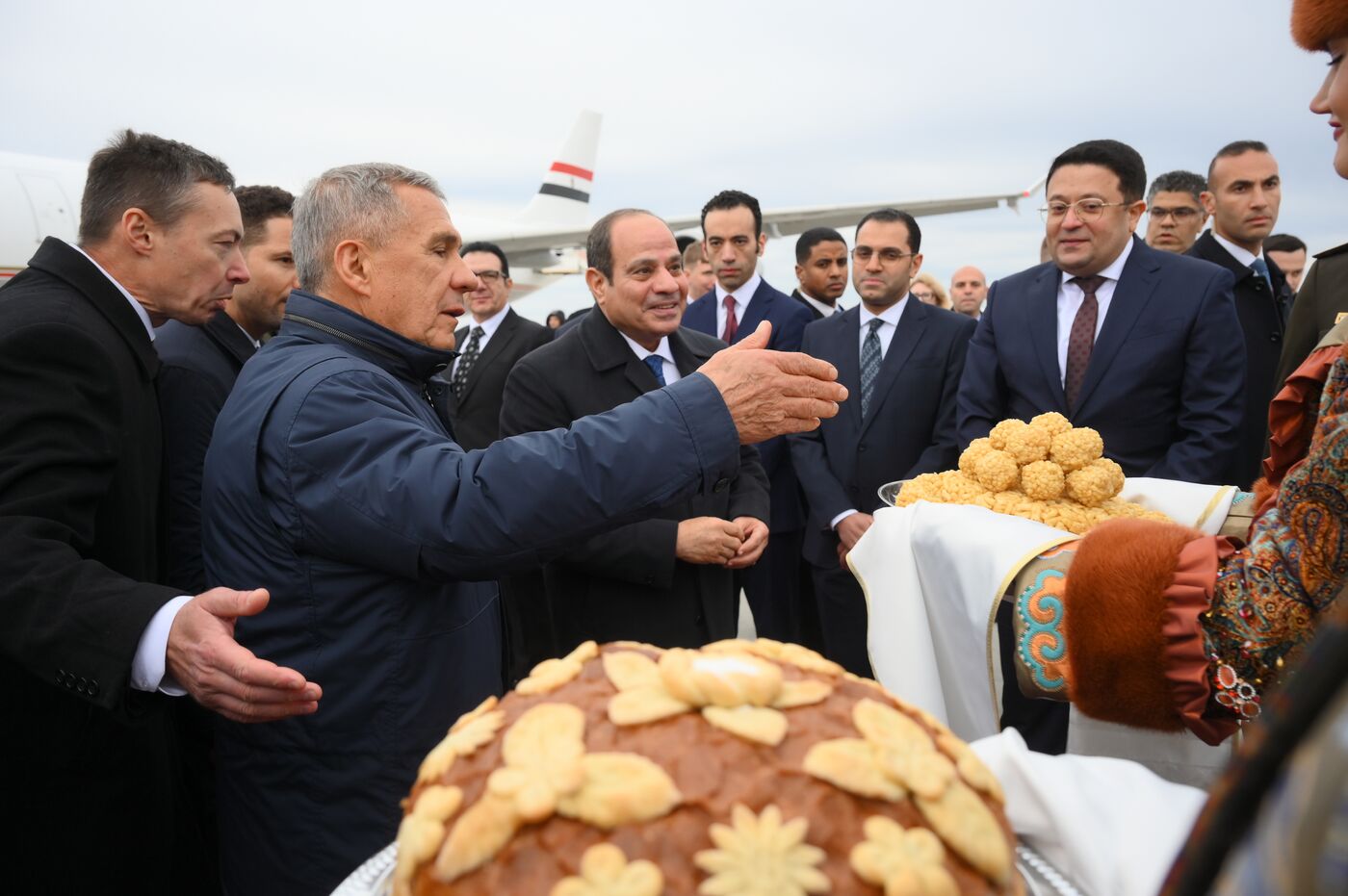 16th BRICS Summit. Arrival of Egyptian President Abdel Fattah al-Sisi