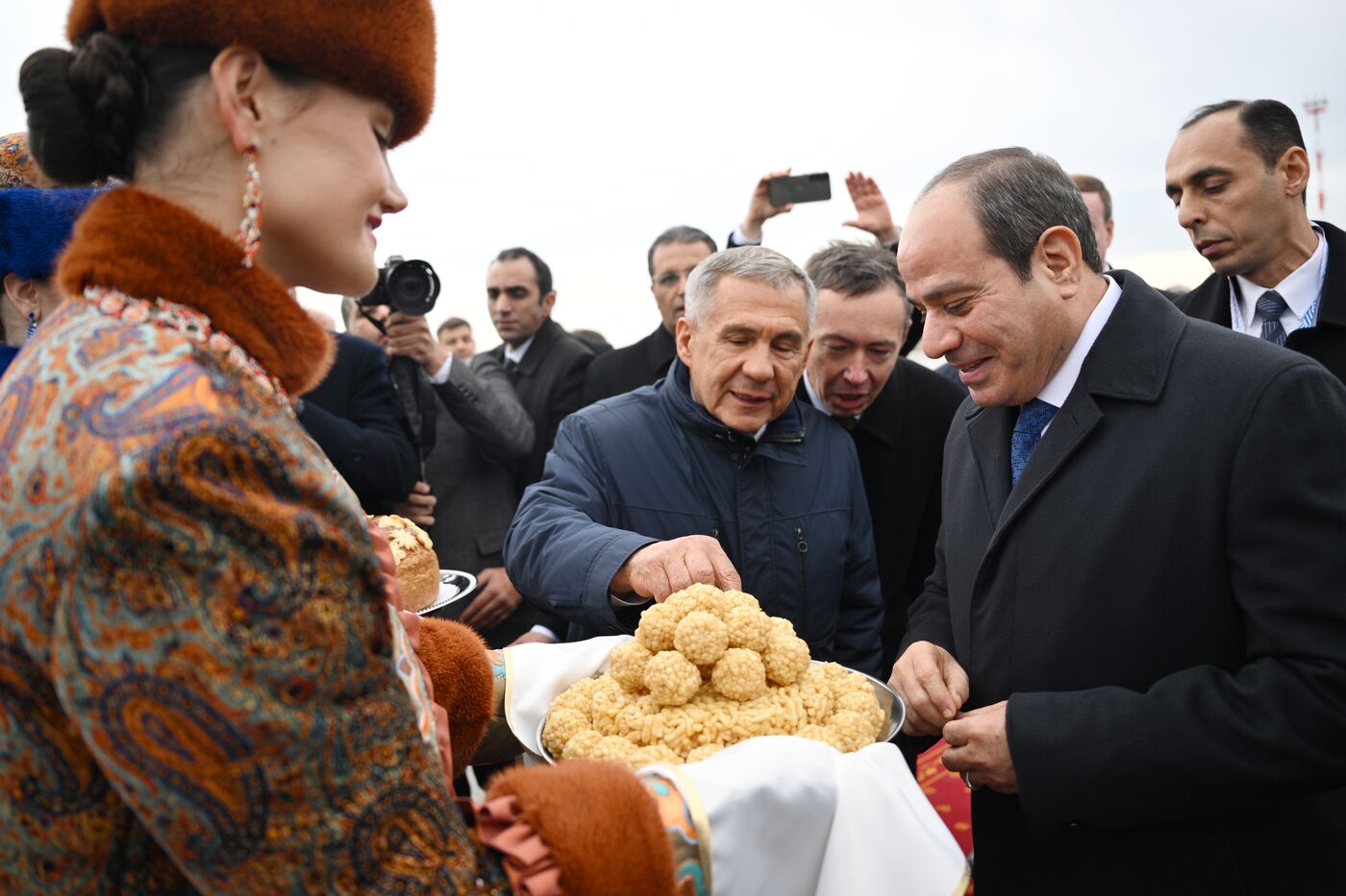 16th BRICS Summit. Arrival of Egyptian President Abdel Fattah al-Sisi