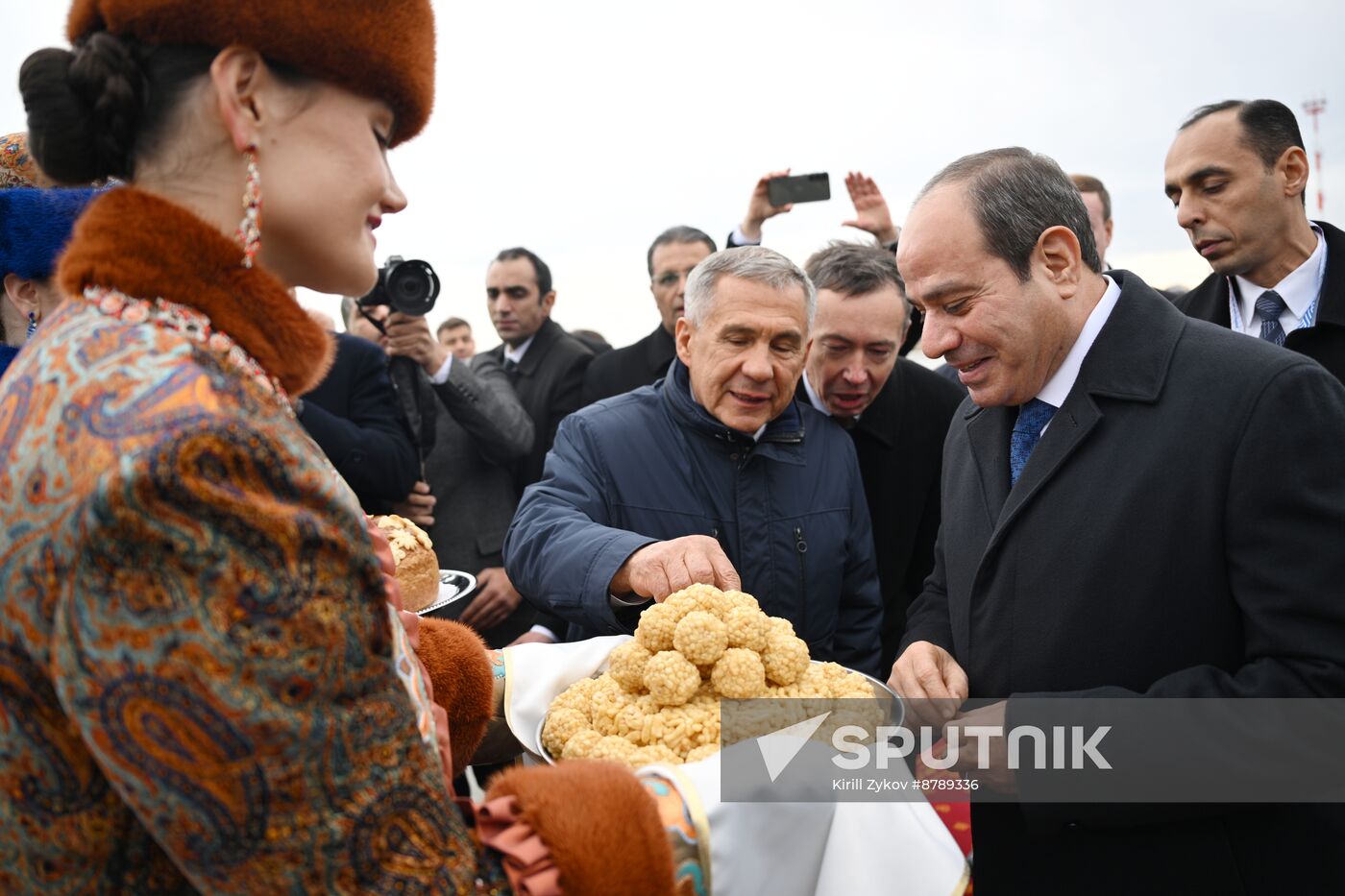 16th BRICS Summit. Arrival of Egyptian President Abdel Fattah al-Sisi