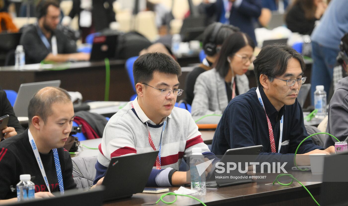 16th BRICS Summit. Work of forum