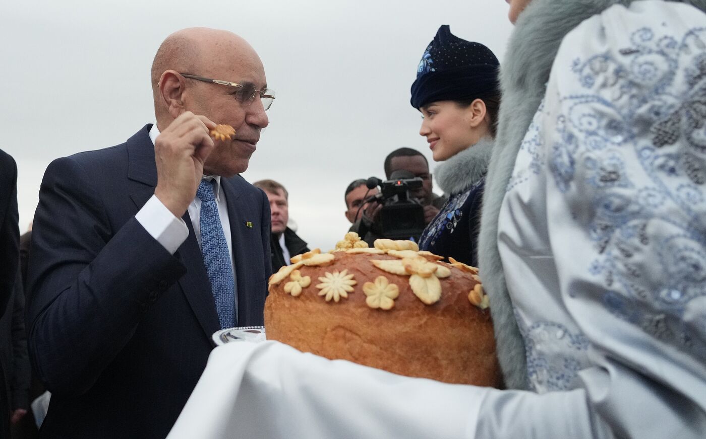 16th BRICS Summit. President of Mauritania Mohamed Ould Cheikh Mohamed Ahmed Ould Ghazouani arrives at the summit