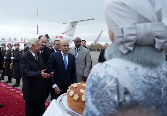 16th BRICS Summit. President of Mauritania Mohamed Ould Cheikh Mohamed Ahmed Ould Ghazouani arrives at the summit