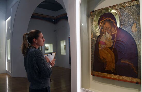 Russia Religion Novodevichy Convent Exhibition