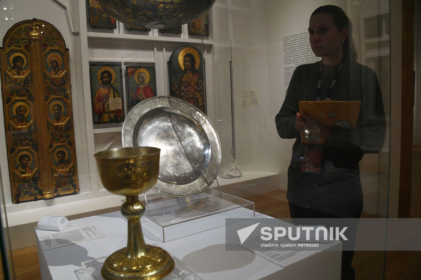 Russia Religion Novodevichy Convent Exhibition