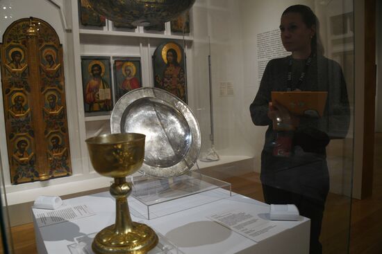 Russia Religion Novodevichy Convent Exhibition