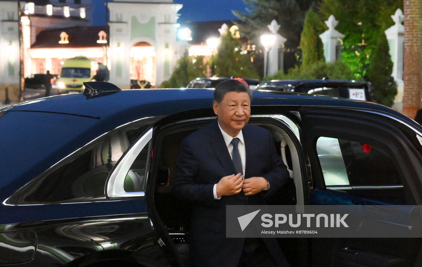 16th BRICS Summit. President Vladimir Putin meets with President of China Xi Jinping