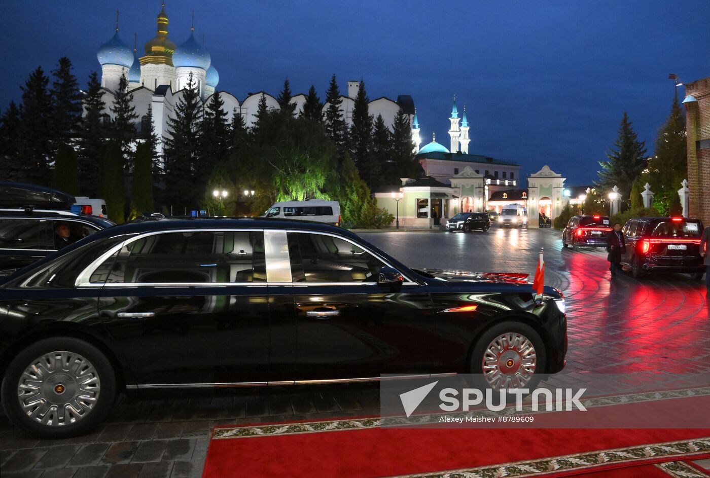 16th BRICS Summit. President Vladimir Putin meets with President of China Xi Jinping