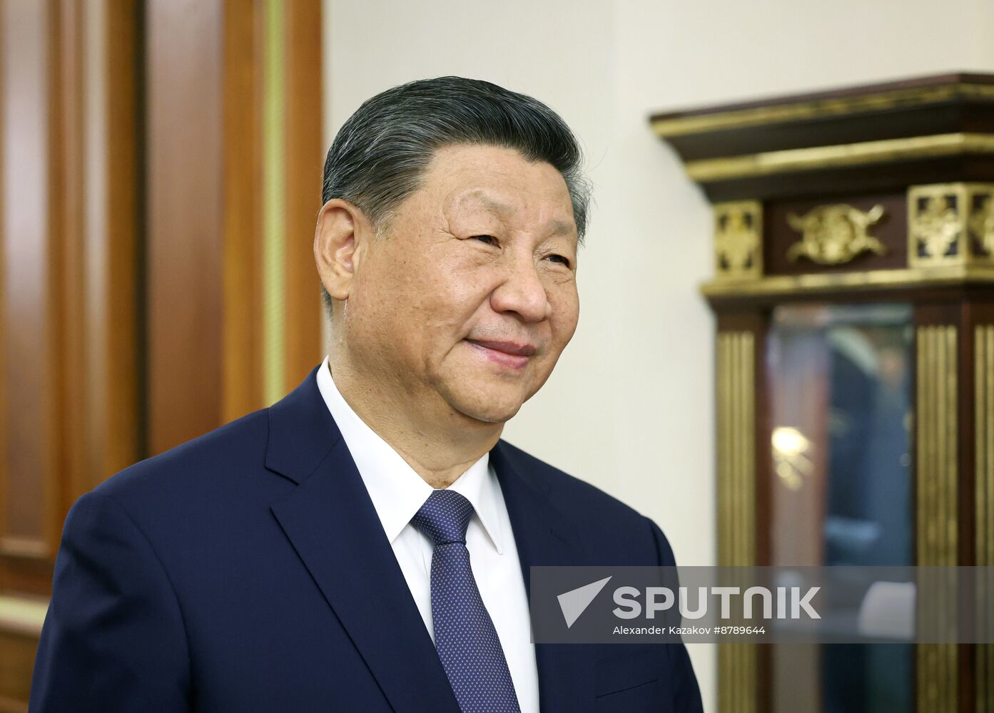 16th BRICS Summit. President Vladimir Putin meets with President of China Xi Jinping