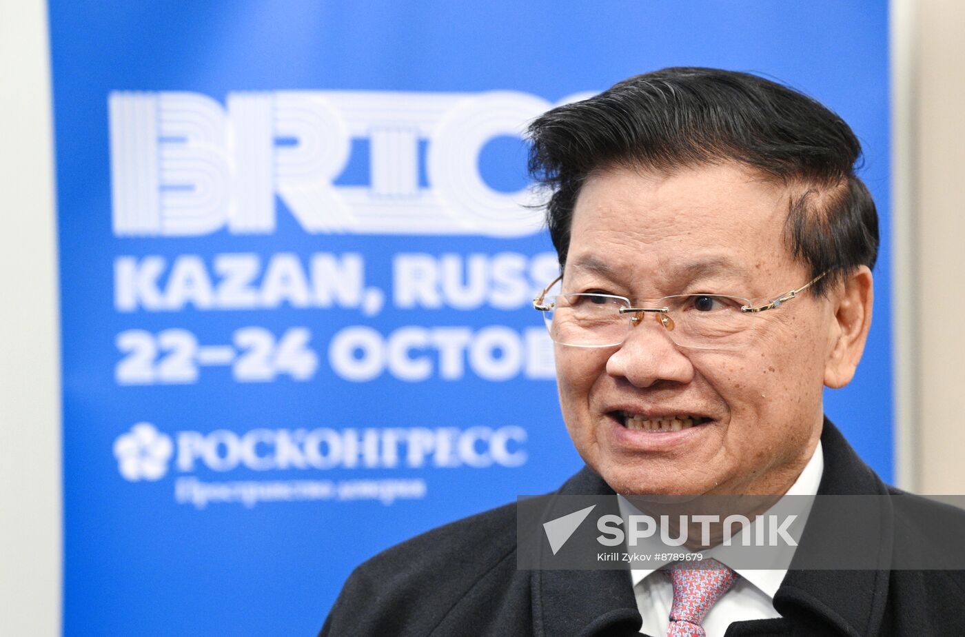 16th BRICS Summit. President of Laos Thongloun Sisoulith arrives in Kazan