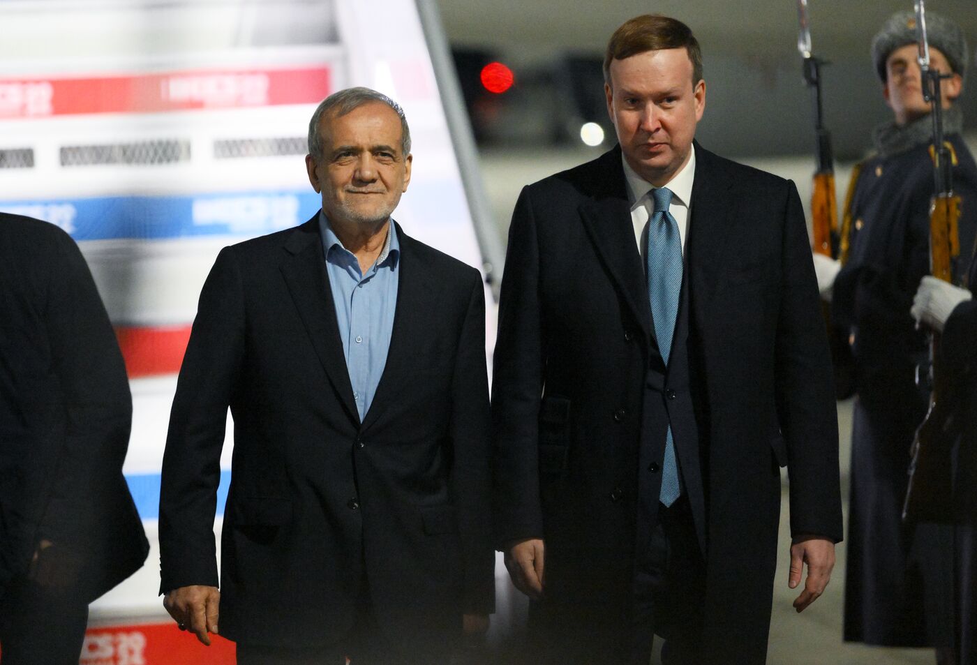 16th BRICS Summit. President of Iran Masoud Pezeshkian arrives in Kazan