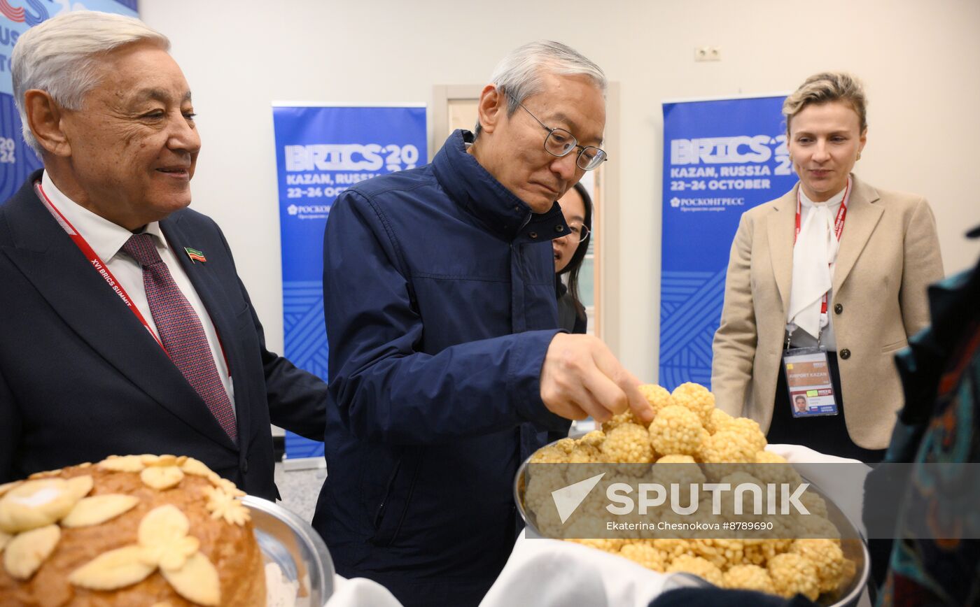 16th BRICS Summit. SCO Secretary-General Zhang Ming arrives in Kazan