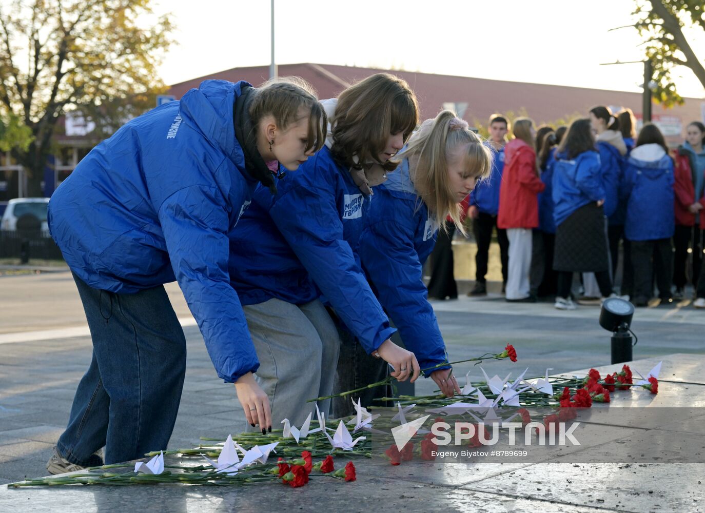 Russia LPR Fallen Soldiers Commemoration