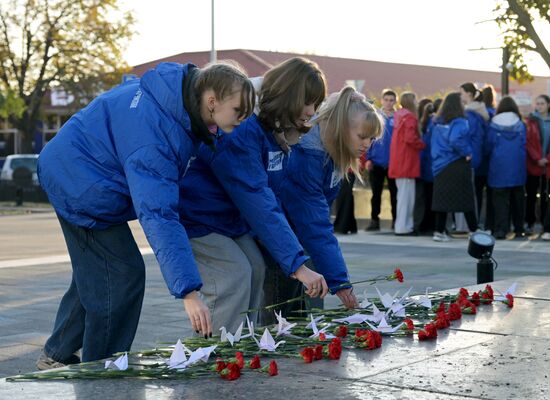 Russia LPR Fallen Soldiers Commemoration