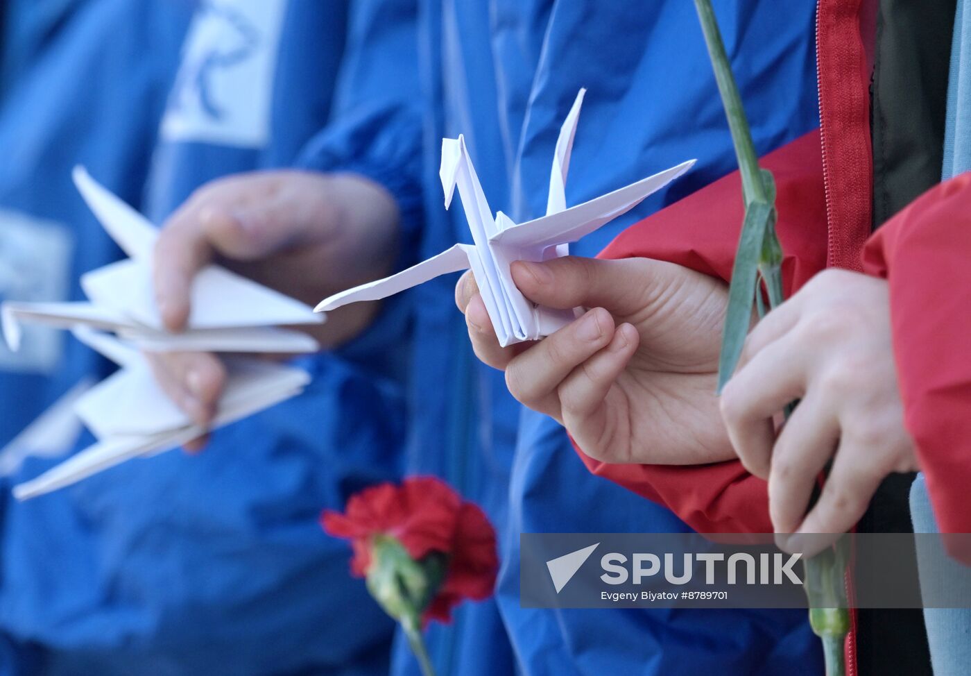 Russia LPR Fallen Soldiers Commemoration