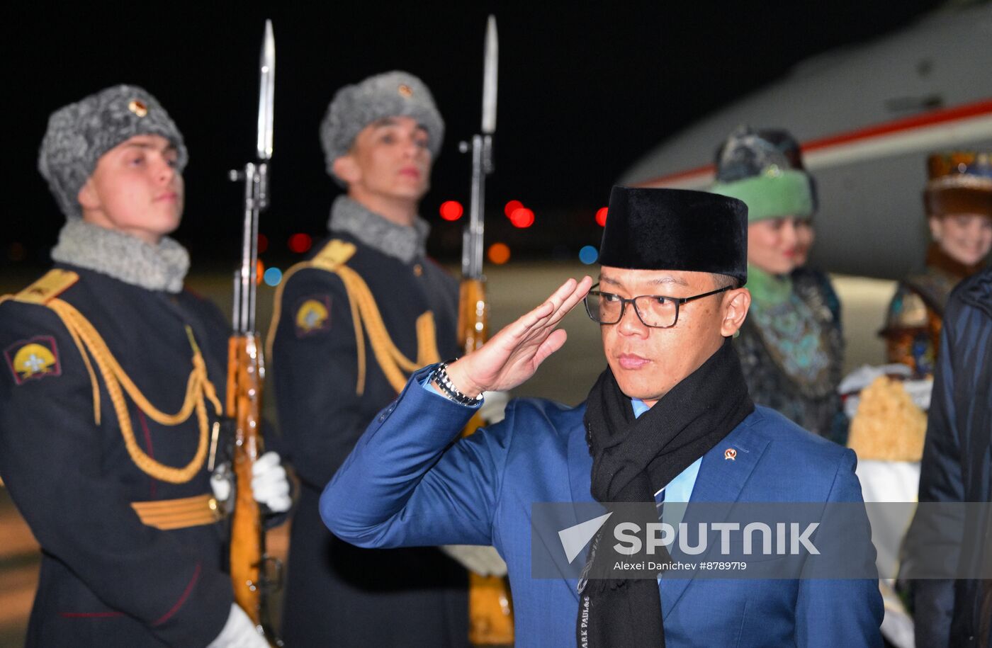 16th BRICS Summit. Foreign Minister of Indonesia Sugiono arrives in Kazan