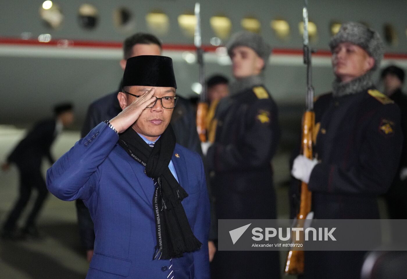 16th BRICS Summit. Foreign Minister of Indonesia Sugiono arrives in Kazan