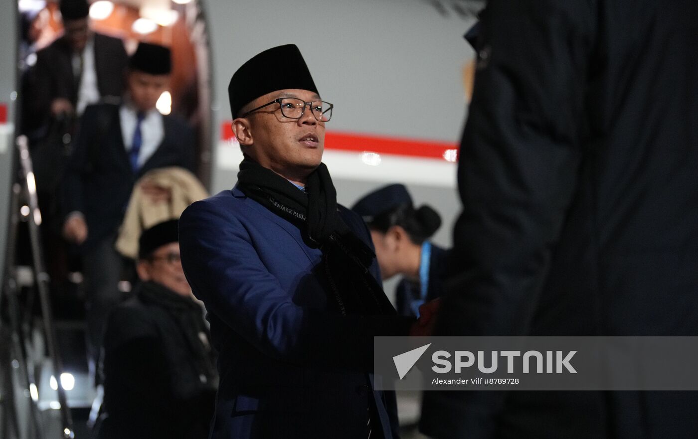 16th BRICS Summit. Foreign Minister of Indonesia Sugiono arrives in Kazan