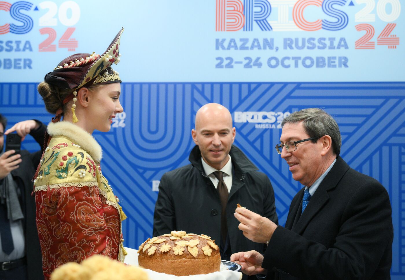 16th BRICS Summit. Foreign Minister of Cuba Bruno Eduardo Rodríguez Parrilla arrives in Kazan