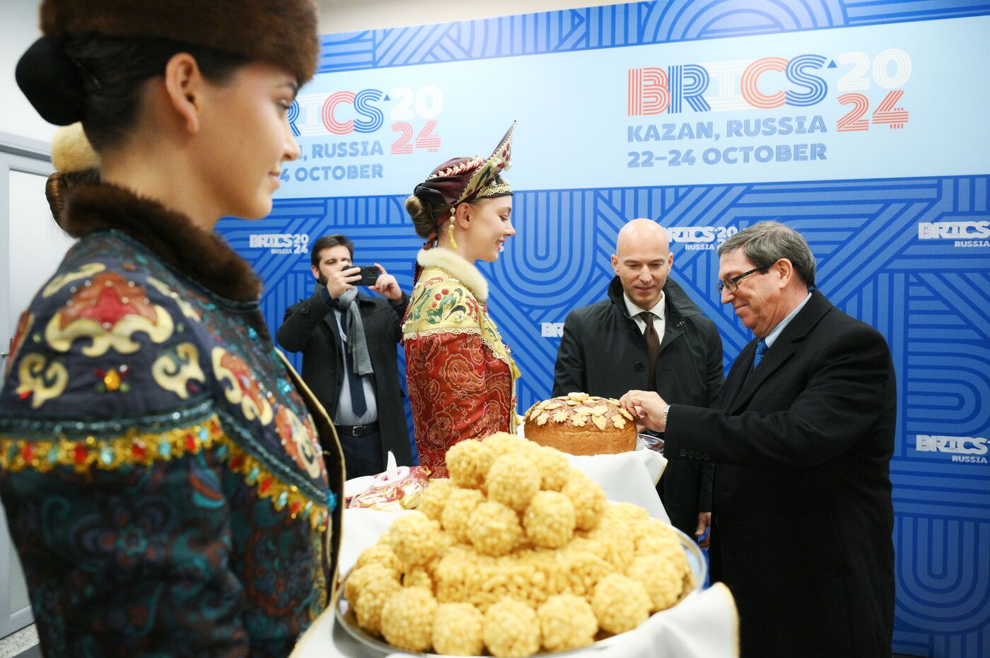 16th BRICS Summit. Foreign Minister of Cuba Bruno Eduardo Rodríguez Parrilla arrives in Kazan