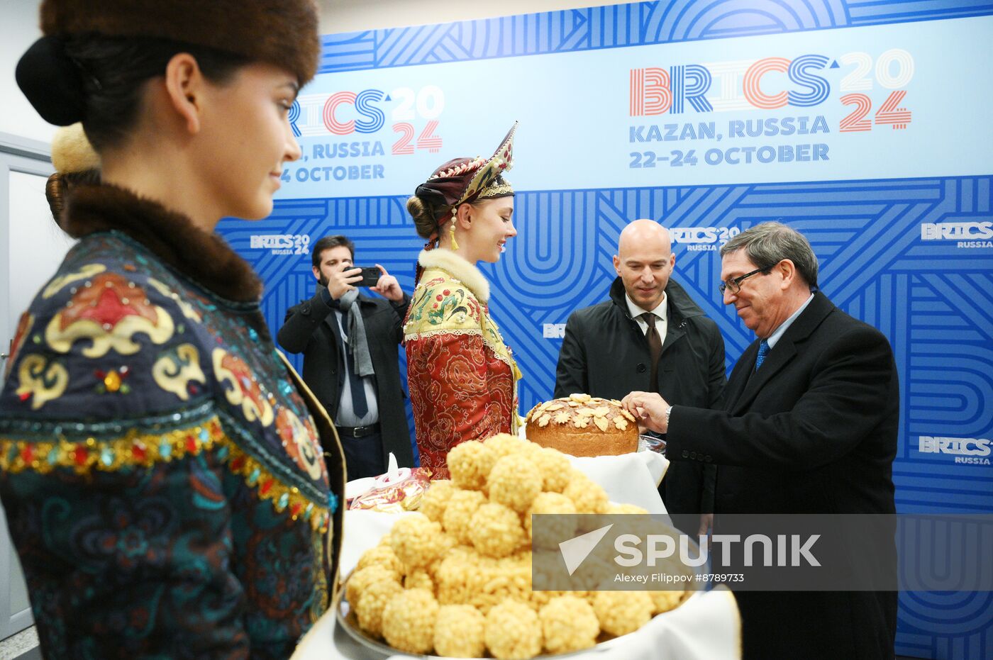 16th BRICS Summit. Foreign Minister of Cuba Bruno Eduardo Rodríguez Parrilla arrives in Kazan