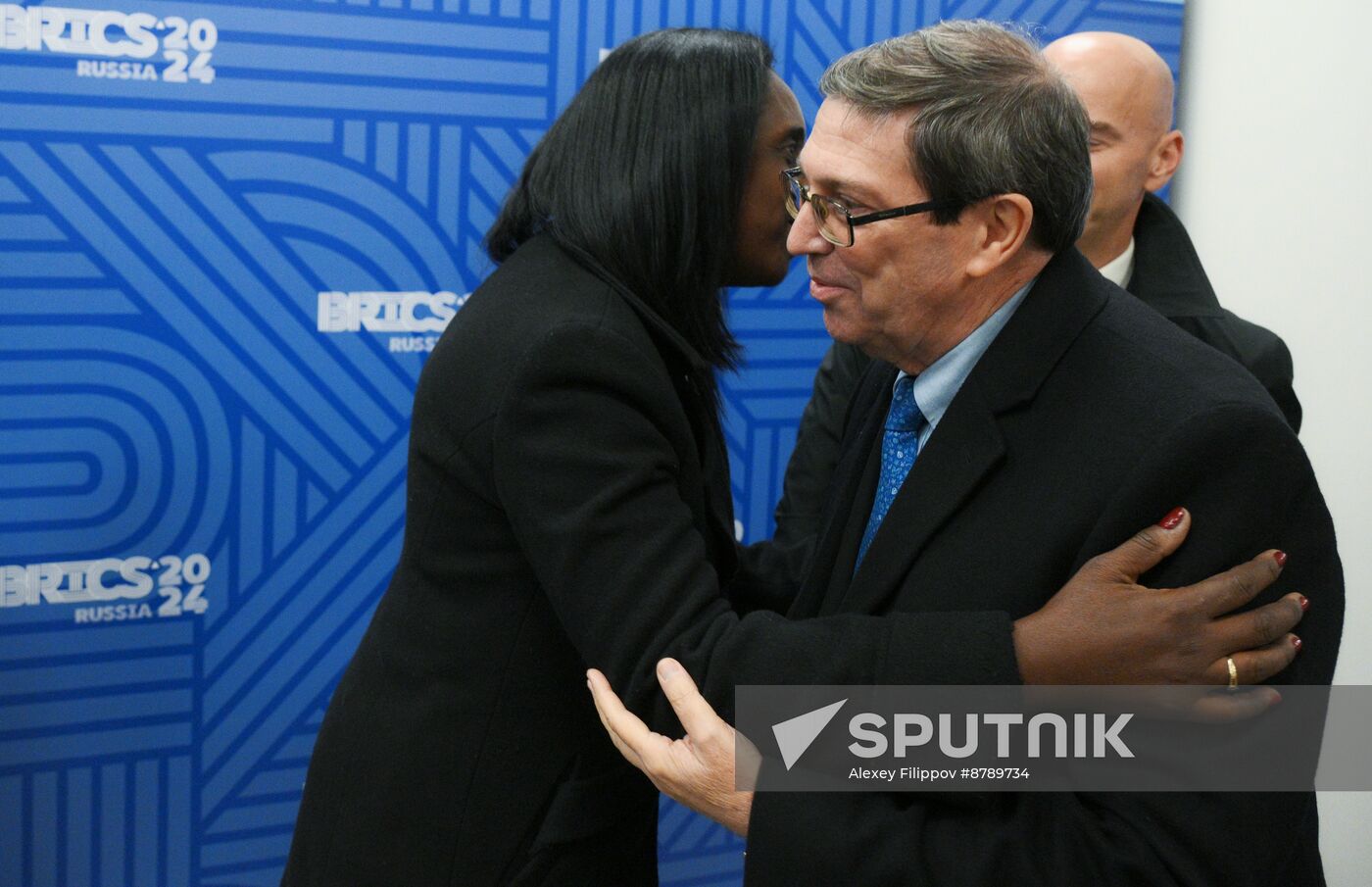 16th BRICS Summit. Foreign Minister of Cuba Bruno Eduardo Rodríguez Parrilla arrives in Kazan