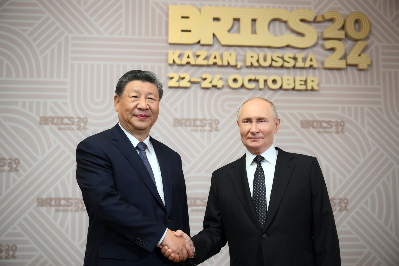 16th BRICS Summit. Welcome ceremony for the heads of BRICS delegations