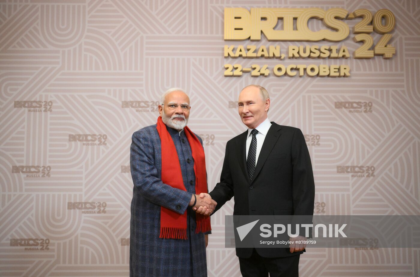 16th BRICS Summit. Welcome ceremony for the heads of BRICS delegations