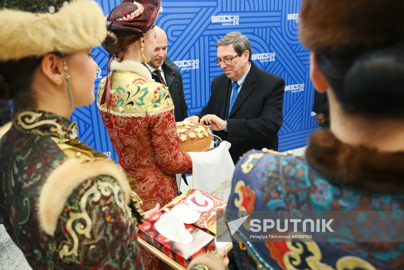 16th BRICS Summit. Foreign Minister of Cuba Bruno Eduardo Rodríguez Parrilla arrives in Kazan