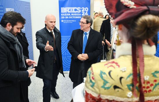 16th BRICS Summit. Foreign Minister of Cuba Bruno Eduardo Rodríguez Parrilla arrives in Kazan