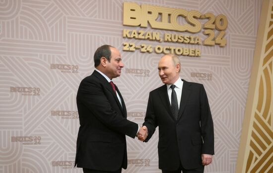 16th BRICS Summit. Welcome ceremony for the heads of BRICS delegations