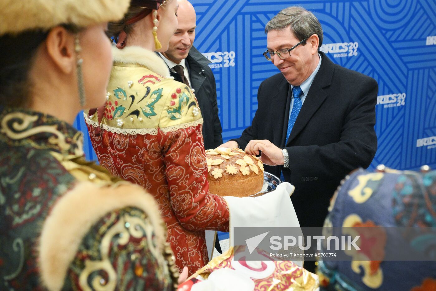 16th BRICS Summit. Foreign Minister of Cuba Bruno Eduardo Rodríguez Parrilla arrives in Kazan