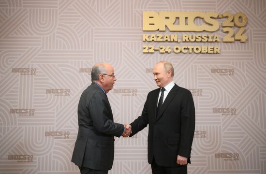 16th BRICS Summit. Welcome ceremony for the heads of BRICS delegations