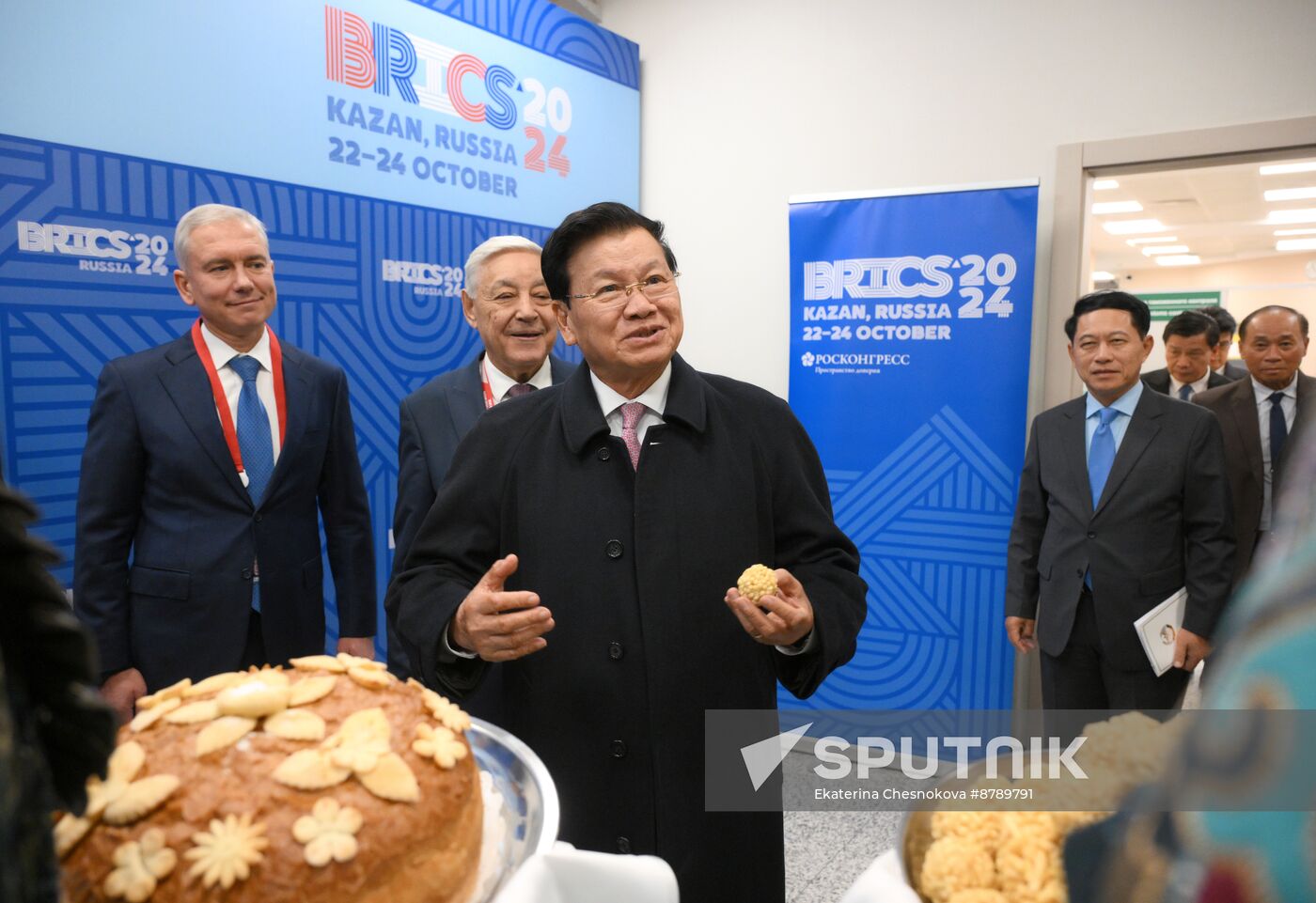 16th BRICS Summit. President of Laos Thongloun Sisoulith arrives in Kazan