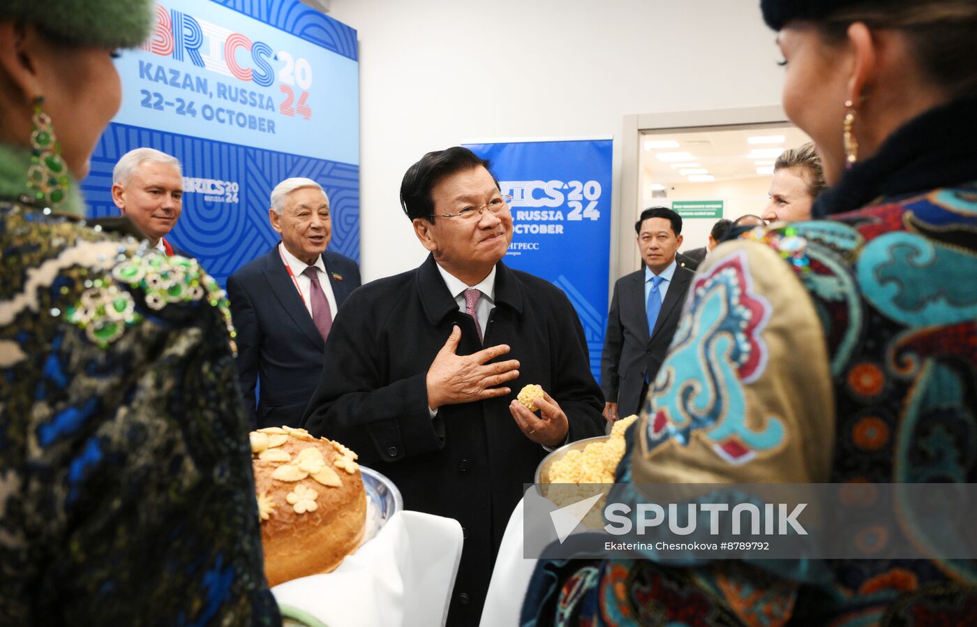 16th BRICS Summit. President of Laos Thongloun Sisoulith arrives in Kazan