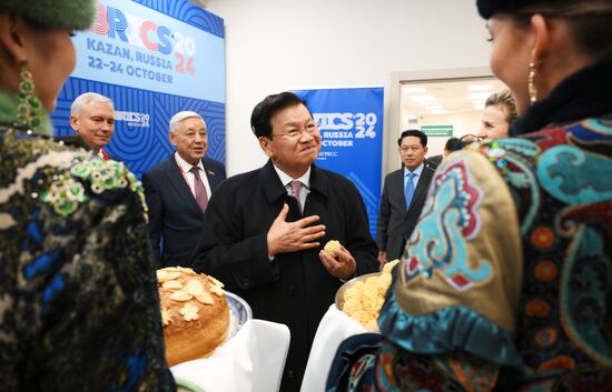 16th BRICS Summit. President of Laos Thongloun Sisoulith arrives in Kazan