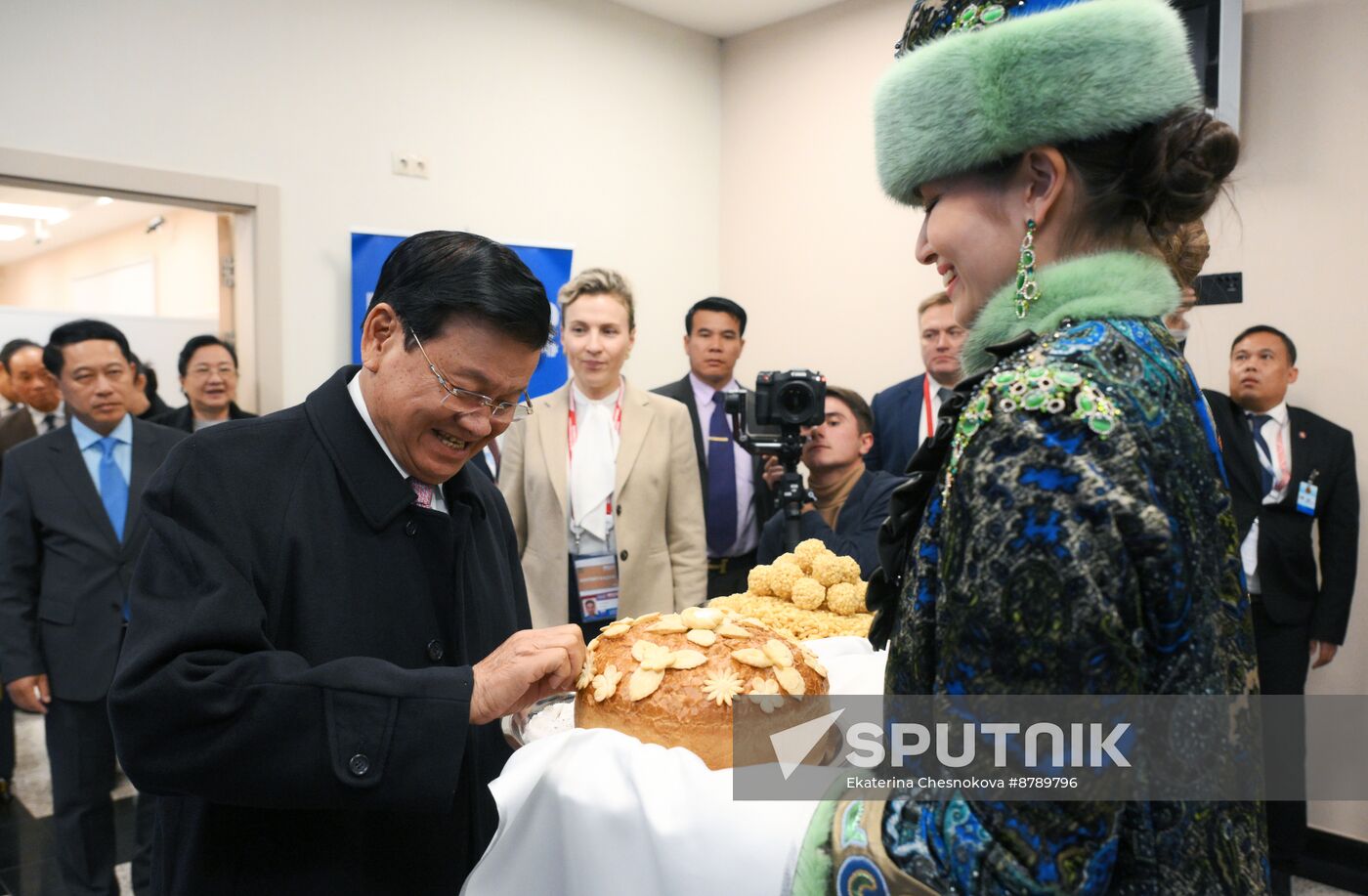 16th BRICS Summit. President of Laos Thongloun Sisoulith arrives in Kazan