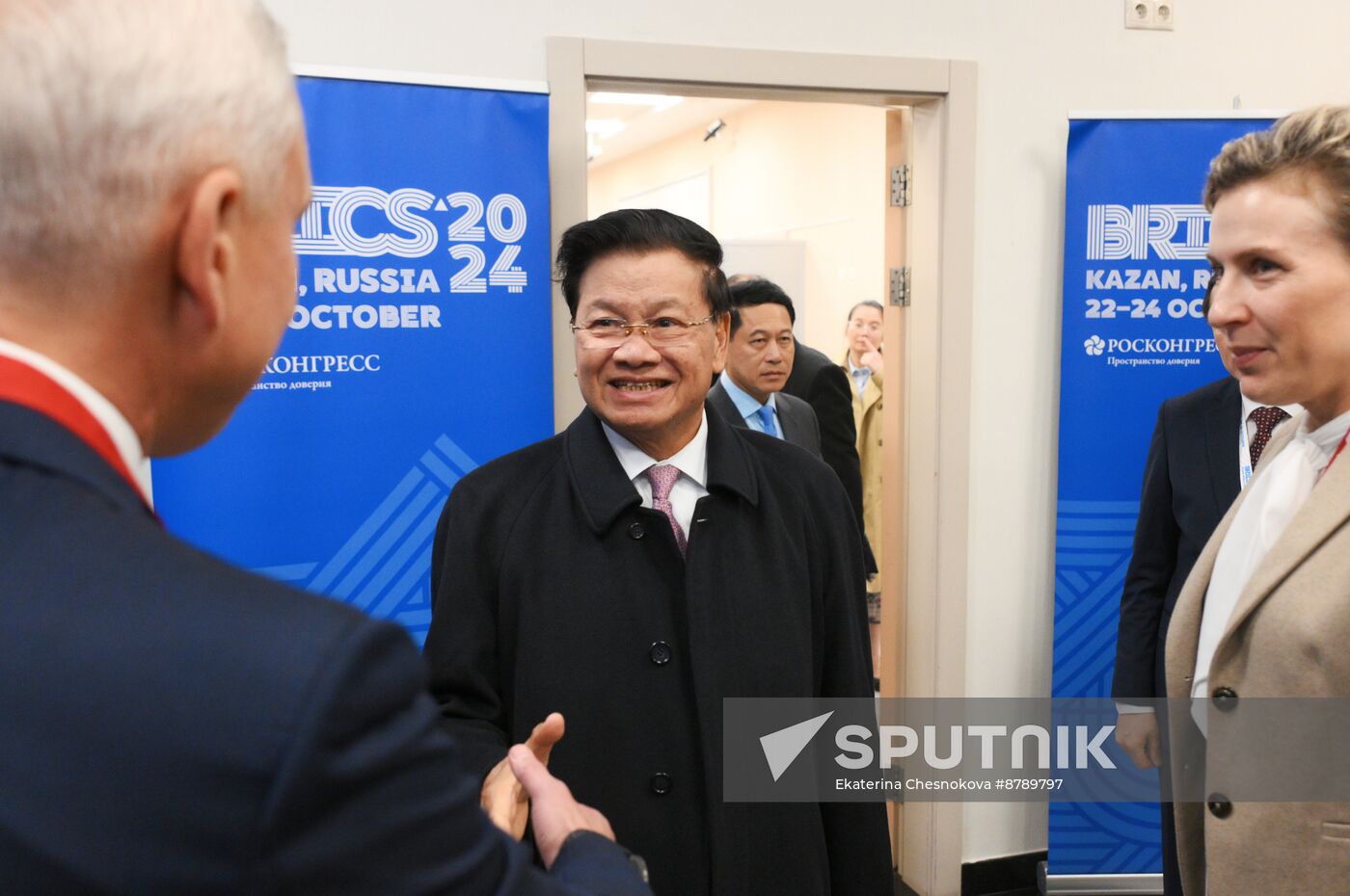 16th BRICS Summit. President of Laos Thongloun Sisoulith arrives in Kazan