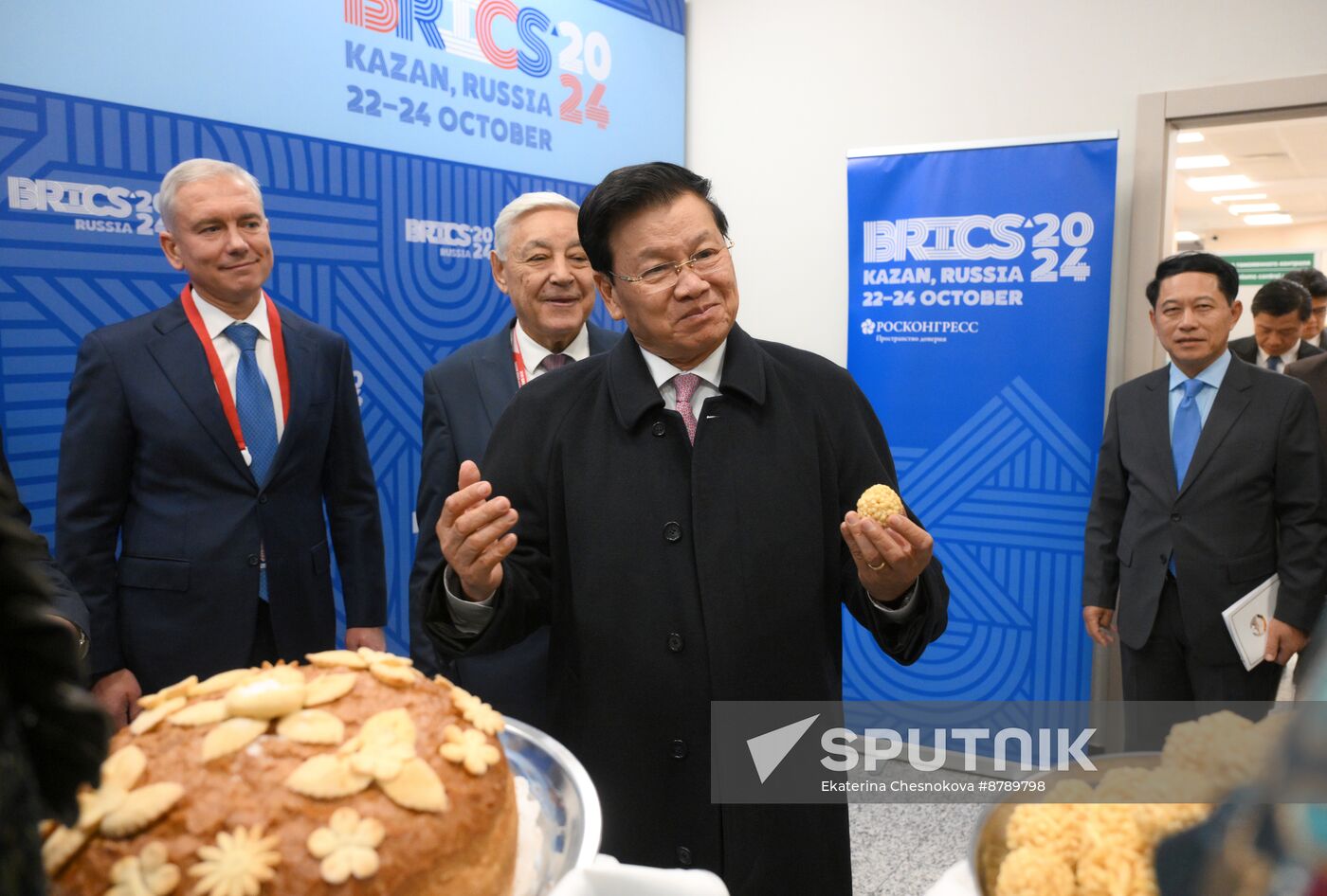 16th BRICS Summit. President of Laos Thongloun Sisoulith arrives in Kazan