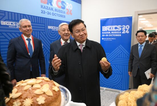 16th BRICS Summit. President of Laos Thongloun Sisoulith arrives in Kazan