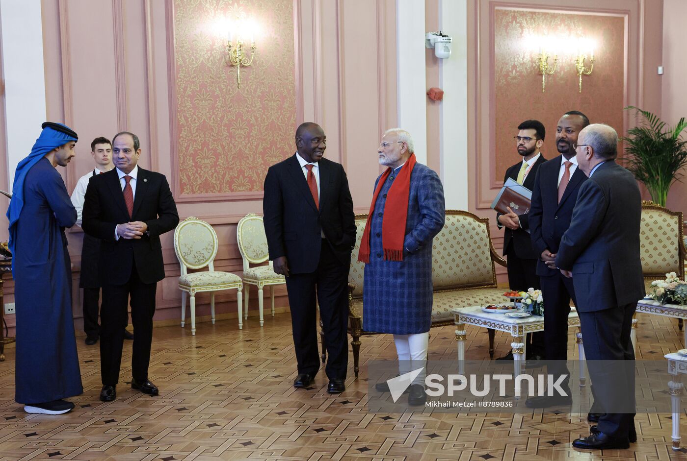 16th BRICS Summit. Informal lunch for the heads of BRICS delegations