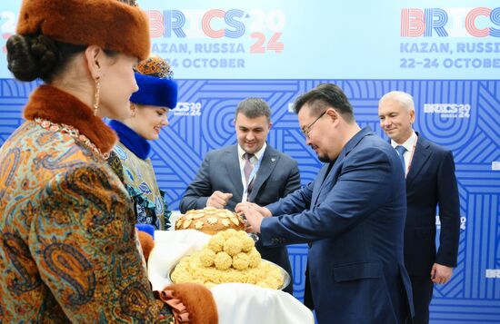 16th BRICS Summit. Head of the Presidential Administration of Mongolia Gombojavyn Zandanshatar arrives in Kazan