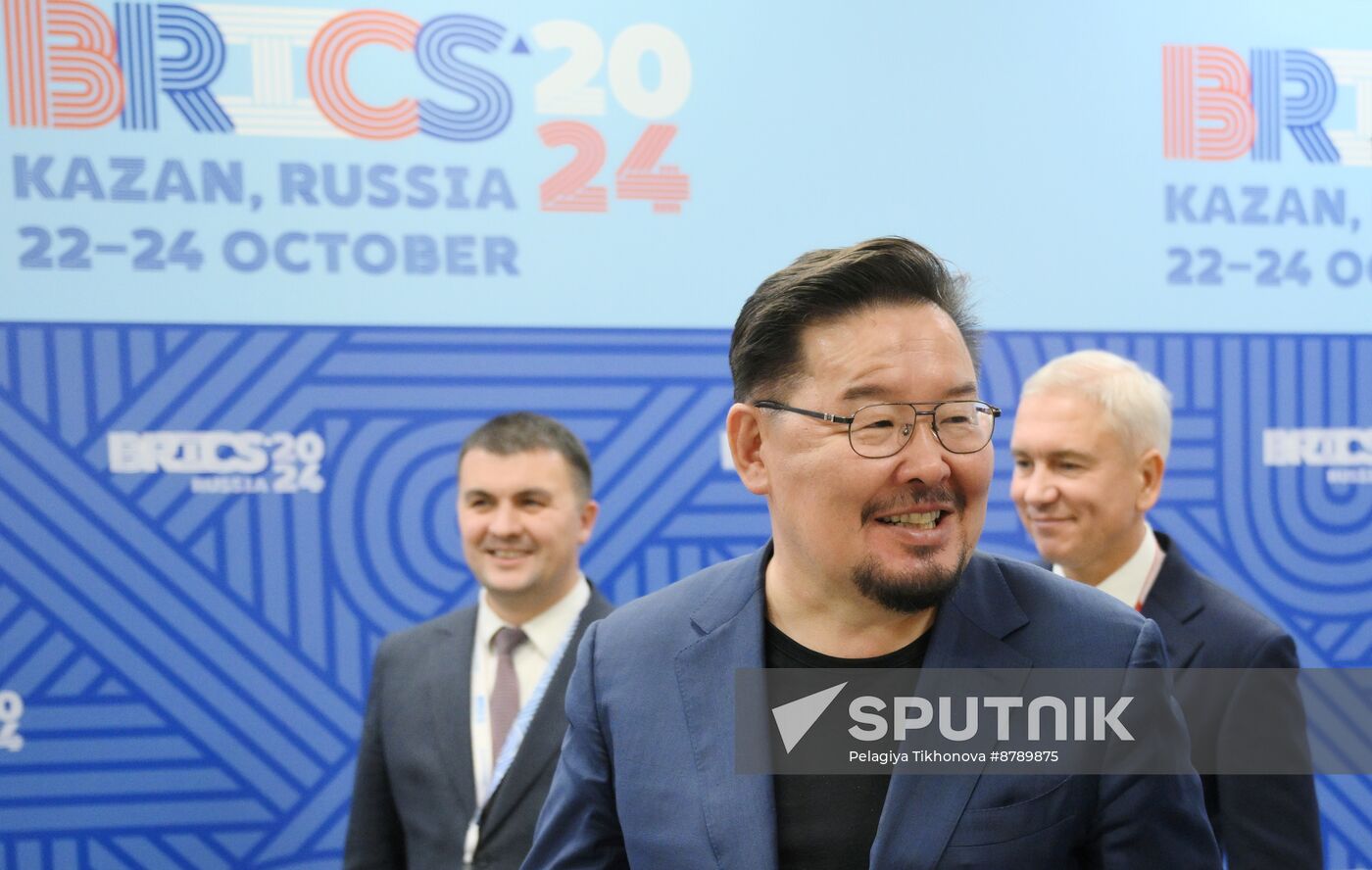 16th BRICS Summit. Head of the Presidential Administration of Mongolia Gombojavyn Zandanshatar arrives in Kazan